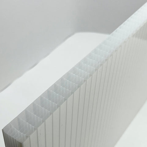Rodeca Polycarbonat Doppelstegplatten 25mm opal/weiß sun stop