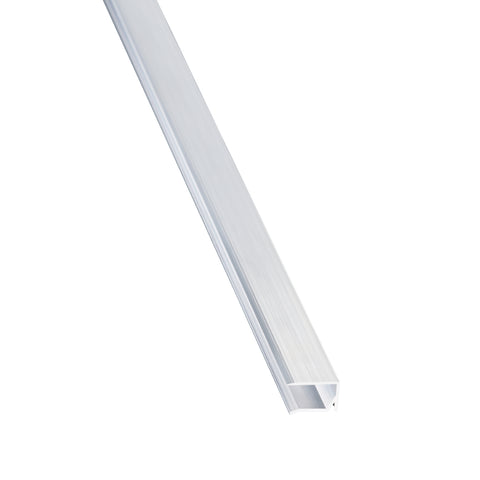 Alu-U-Profil für Hohlkammerplatten 10mm pressblank