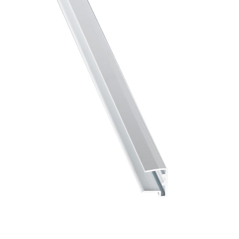 Alu-U-Profil für Hohlkammerplatten 16mm weiß