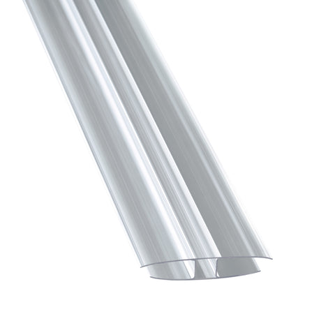 H-Profil transparent 10mm