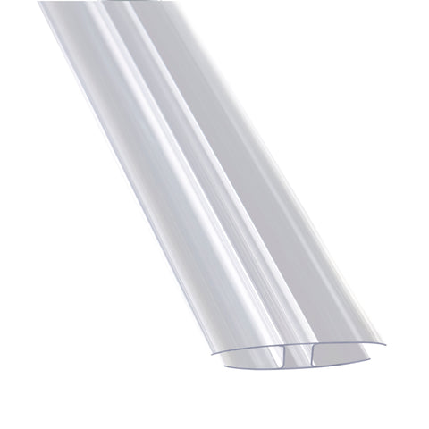 H-Profil transparent 6mm
