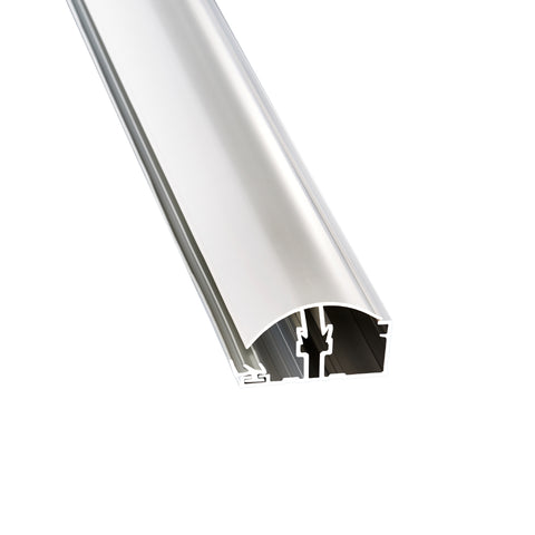 Alu-PVC Klemmprofil Rand 10/16mm
