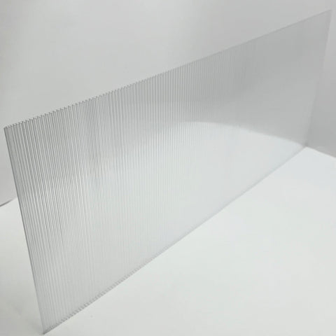 10x Gewächshausplatten Polygal Polycarbonat Stegplatten 4,5mm klar