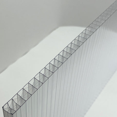 Gutta Polycarbonat Doppelstegplatten X-Struktur 16mm klar